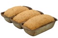 Hearty Bread Rising - diagonal Royalty Free Stock Photo