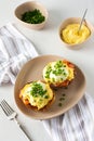 Hearty breakfast with eggs Atlantic Royalty Free Stock Photo