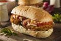 Hearty Homemade Chicken Parmesan Sandwich