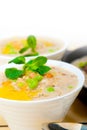 Hearty Middle Eastern Chickpea and Barley Soup Royalty Free Stock Photo