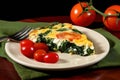 Hearty Spanish Frittata with Fresh Vegetables - A Wholesome Delight - Generative AI