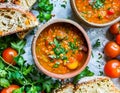 Hearty Tomato and Lentil Stew