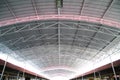 Heat insulation materials under a roof.