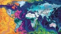 A heat map tracing the potential spread of invasive species under changing climate conditions utilizing data on