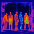 Heat of the Moment: A Quintet Under Thermal Surveillance