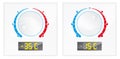 Heat regulator control