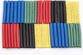 Heat shrink tubes to protect the insulation of cables Royalty Free Stock Photo