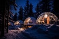 Heated Igloos and Domes for Winter Experiences