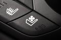 Heated Ventilated Car Seat Royalty Free Stock Photo