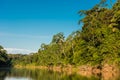 Heath river peruvian Amazon jungle Madre de Dios Peru Royalty Free Stock Photo