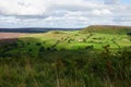 Easterside Hill, Hawnby, North York Moors National Park, North Yorkshire, England Royalty Free Stock Photo