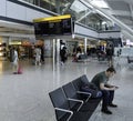 Heathrow airport Royalty Free Stock Photo