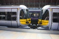Heathrow Express Trains Detail Royalty Free Stock Photo