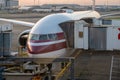 Qatar Air Unique Retro Livery Aircraft at Heathrow Airport