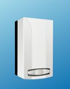 Heating boiler vector Royalty Free Stock Photo