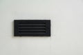 A heating/cooling vent register on the wall Royalty Free Stock Photo