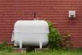 Exterior Heating Fuel Oil Tank Royalty Free Stock Photo