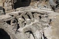 Heating system under the bathhouse of Perge Royalty Free Stock Photo