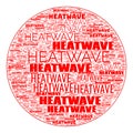 Heatwave Warning Text Illustration Background Header