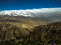 Heaven on earth upper mustang with mountain ranges and ranges of hills
