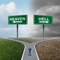 Heaven And Hell Royalty Free Stock Photo