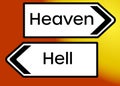 Heaven or Hell Royalty Free Stock Photo