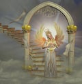 Heaven`s gate Royalty Free Stock Photo