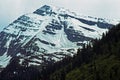 Heaven's Peak in summer snow