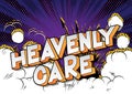 Heavenly Care - Comic book style words