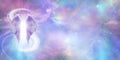 Heavenly Cosmic Angel Spirit Banner