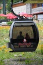 Heavenly Gondola Cable Car at Heavenly Village in South Lake Tahoe, California