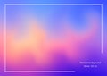 Heavenly gradient, vector .Abstract background , blur Royalty Free Stock Photo
