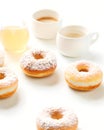 Heavenly Halo Donuts: Divine Rings of Sweet Milk