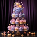 Heavenly Heights: A Cupcake Tower Beyond Imagination