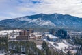 Mountain and Casino Skyline in Lake Tahoe