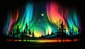 heavenly northern lights