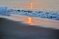 Heavenly Summer Sunrise Over Ocean