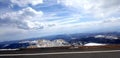 Heavenly view from pikes peak in colorado Royalty Free Stock Photo