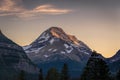 Heavens Peak at Sunset