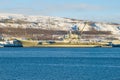 The heavy aircraft carrier Admiral Kuznetsov