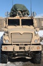 Heavy Armored Military Vehicle In Afghanistan