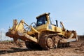 Heavy bulldozer with ripper Royalty Free Stock Photo
