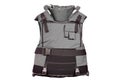 Heavy bulletproof vest isolated