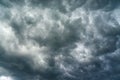 Heavy clouds Royalty Free Stock Photo