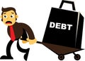 Heavy Debt Royalty Free Stock Photo