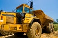 Heavy duty construction truck Royalty Free Stock Photo