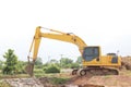 Heavy duty excavator Royalty Free Stock Photo