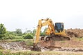 Heavy duty excavator Royalty Free Stock Photo