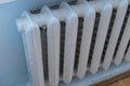 Heavy duty radiator - adjusting temperature Royalty Free Stock Photo