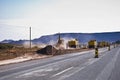 Heavy Duty Road Construction In Progress